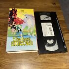 The Last Unicorn VHS 1982 ITC Films Animated Rankin/Bass