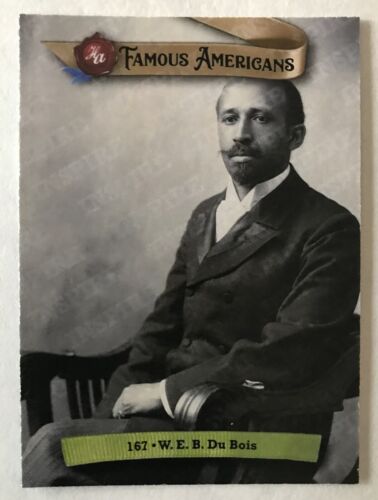 W.E.B. Du Bois    2021 Historic Autographs Famous Americans #1 of 250