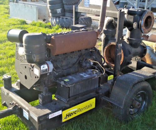 New ListingDeutz D 914 L 06 116 HP Trailer Mounted Engine D914 Incomplete Pioneer Pump