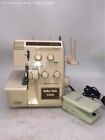 Baby Lock BL5260 Ivory Portable Electric Embroidery Serger Sewing Machine