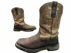 Noble Outfitters Boots Mens Sz 11.5r Western MidCalf Pull On 65034 Brown Leather