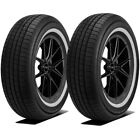 (QTY 2) 215/75R15 Ironman RB-12 NWS 100S SL White Wall Tires