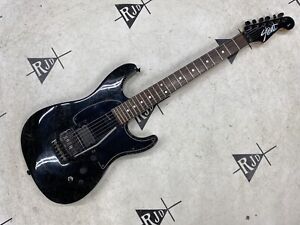 80’s Fender Japan HMT Strat Tele Electric Guitar Black Stone
