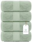 Bath Towels - 700 GSM, Luxury Cotton Hotel Towel 27x54  4/PK Super Absorbent