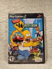 The Simpsons: Hit & Run (PS2, 2003) *CIB* Great Condition* Black Label FREE SHIP