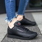 Reebok Classic Princess Women's Sneakers Athletic Shoe Black Trainers #344 #120