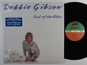 DEBBIE GIBSON Out Of The Blue ATLANTIC LP VG+ SHRINK m