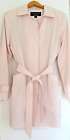 VINTAGE LONDON FOG Pink WOMEN'S TOWNE COLLECTION RAINCOAT/TRENCH COAT Belted XL