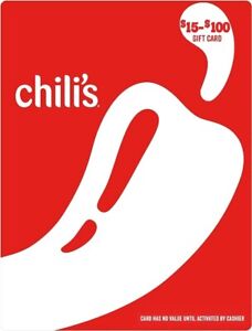 chilis gift card it is brand new i am just not able to get to a chilis