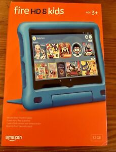Amazon Fire HD 8 Kids Edition (10th Generation) - Excellent Pre-owned - Blue