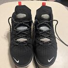 Size 8 - Nike LeBron 18 BRED Black University Red - Excellent Condition