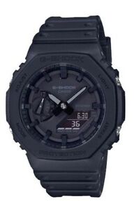 Casio - GA-2100-1A1ER GA-2100-1A1ER, G-Shock RESIN BLACK digital quartz Watch