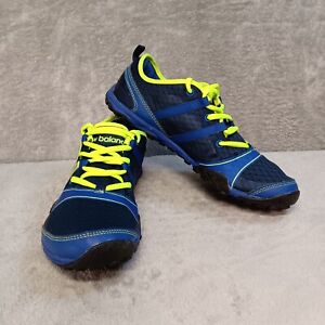 New Balance Minimus 10v3 Vibram Trail Running Shoes Men Size 7D Blue Yellow