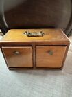 New ListingAntique Two-Sided Four-Door Box with Pair of Dice, Magic Trick, circa 1890