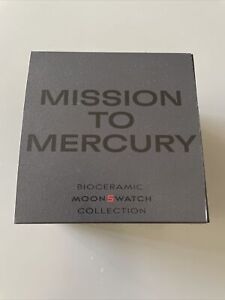 NEW Omega X Swatch - Mission To Mercury - Bioceramic Moonswatch - Watch SO33A100