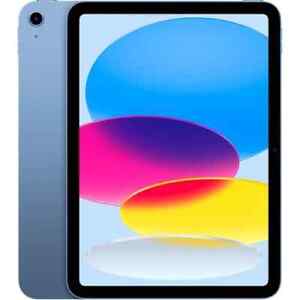 2022 Apple iPad 10th Gen 10.9-inch (Wi-Fi Only/64GB/iPadOS/Blue/MPQ13LL/A)