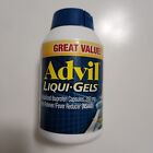 Advil Liquid Gels 200 Count Solubilized Ibuprofen Capsules 200mg
