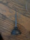 small Vintage Metal Thumb pump Oiler Oil Can Antique Tractor