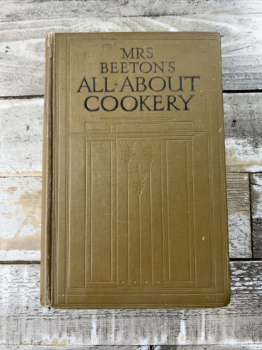 1900s Antique Cook Book 
