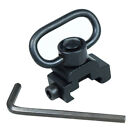 Quick Release Detach QD Sling Swivel Attachment with 20mm Picatinny Rail Mount