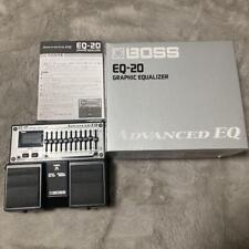 Boss Eq-20 Equalizer With Outer Box Instructions