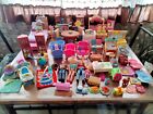 Fisher Price 2000's Loving Family Dollhouse Lot People Figures Furniture Mixed