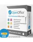 Open Office Home and Student 2023 for MAC - Office Software Suite on USB