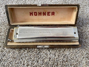 Hohner 64 Chromonica Harmonica 4 Chromatic Octaves Professional Model + Case Box