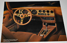 1980 PONTIAC FIREBIRD TRANS AM INTERIOR ORIGINAL DEALER ADVERTISEMENT PRINT AD (For: 1988 Pontiac Firebird)
