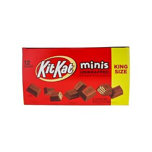 Kit Kat King Size Crisp Wafers Mini 12 Count - 2.2 oz | Buy Kit Kat Minis