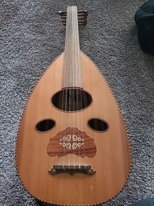 Saudi oud musical instrument