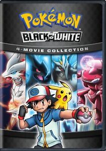 Pokémon Black &amp; White - 4-movie Collection DVD  NEW