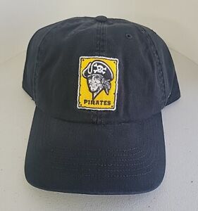 Pittsburgh Pirates '47 Brand Cooperstown Fitted Hat XL Mens Black Logo