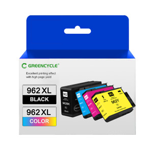 High-Yield 962XL 962 Ink Cartridges 4 Pack for HP OfficeJet Pro 9010 Series
