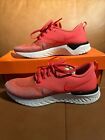 Nike Odyssey React 2 Flyknit Women's Running Shoes Ember Glow/Red Sz. 8 #AH1016