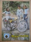 Booklet Catalog Motorcycle Bultaco Lobito Mk7. Original Spanish - Ingles. Yr