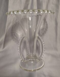 Rare Imperial Clear Glass Candlewick 7