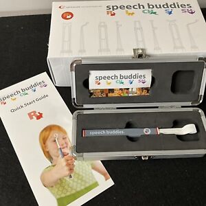 Speech Buddies R Sound Speech Therapy Practice Tool w/Box Carrying Case & Papers