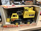 Mighty tonka  truck crane vintage 1983 NOS mint in the box #3925