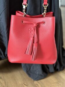 Tory Burch  “Liberty Red” Thea Handbag