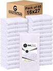 Hand Towels Sets 16x27 Cotton Blend Gym Pool Salon Towel Pack Of 12, 24, 60
