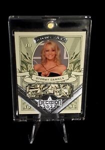 DECISION 2022 STORMY DANIELS HUSH MONEY CARD M033 AKA ELECTION INTERFERENCE!