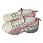 Puma Womens 184244 11 White Pink Casual Shoes Sneakers Size 8.5 Low Top Tie