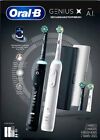 New ListingOral-B D706.543.6HX Genius X w/A.I. Electric Toothbrush 2 Pack 20224341 New Seal
