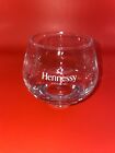 HENNESSY Cognac Snifter 3 1/2” Glass Floating Bubble Bottom