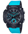New ListingCasio G-Shock GA-2000-1A2 Carbon Core Guard Structure Blue Watch