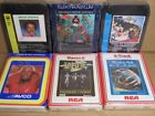 ( 6 )   -  SEALED - SOUL & R & B - 8 TRACK TAPES  - LOT OF SIX TAPES - UNOPENED