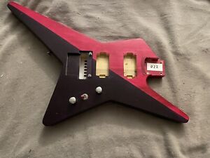 New ListingJackson / Charvel Star Style Electric Guitar Body Pink / Purple Floyd Rose