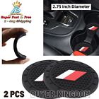 Racing Car Interior Accessories Coaster Set For TRD PRO Cup Holder Insert 2.75