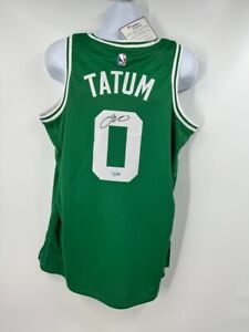 Jayson Tatum Boston Celtics Signed Autograph Jersey Nike Swingman Fanatics